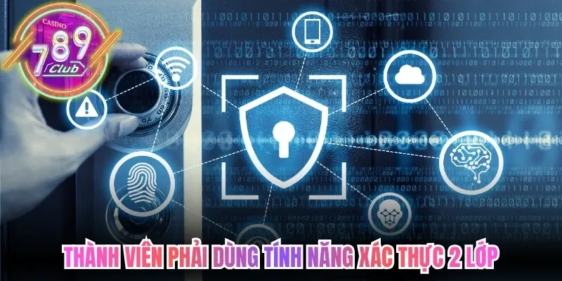 Thành viên phải dùng tính năng xác thực 2 lớp