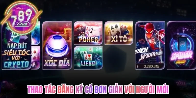 Thao tác đăng ký có đơn giản với người mới
