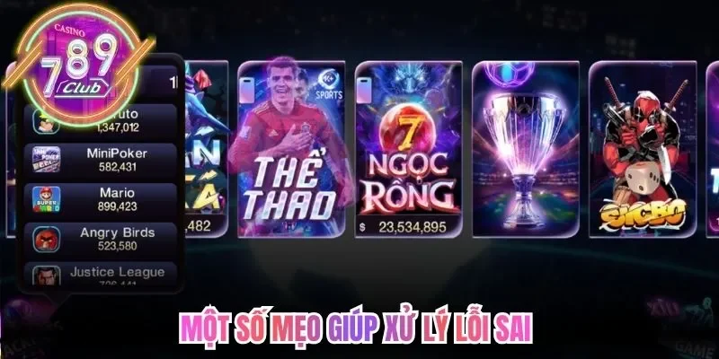 Một số mẹo giúp xử lý lỗi sai khi không đăng nhập được